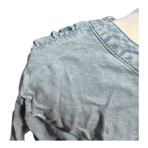 Alfred Dunner Denim Blouse Size PM - Picture 3 of 4